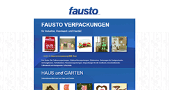 Desktop Screenshot of fausto.de