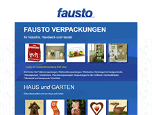 Tablet Screenshot of fausto.de